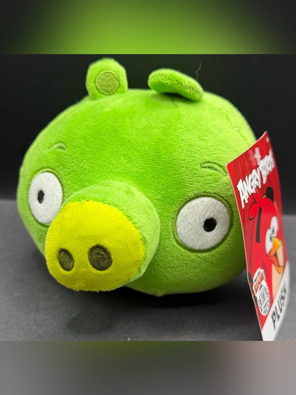 Angry Birds Green Pig Plush- Minion-NWT